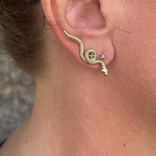 Snake earring